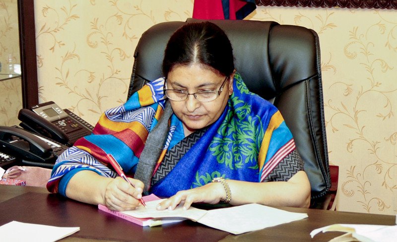 विश्व पानी दिवस : पर्यावरण सन्तुलनमा योगदान गर्न राष्ट्रपतिको जोड