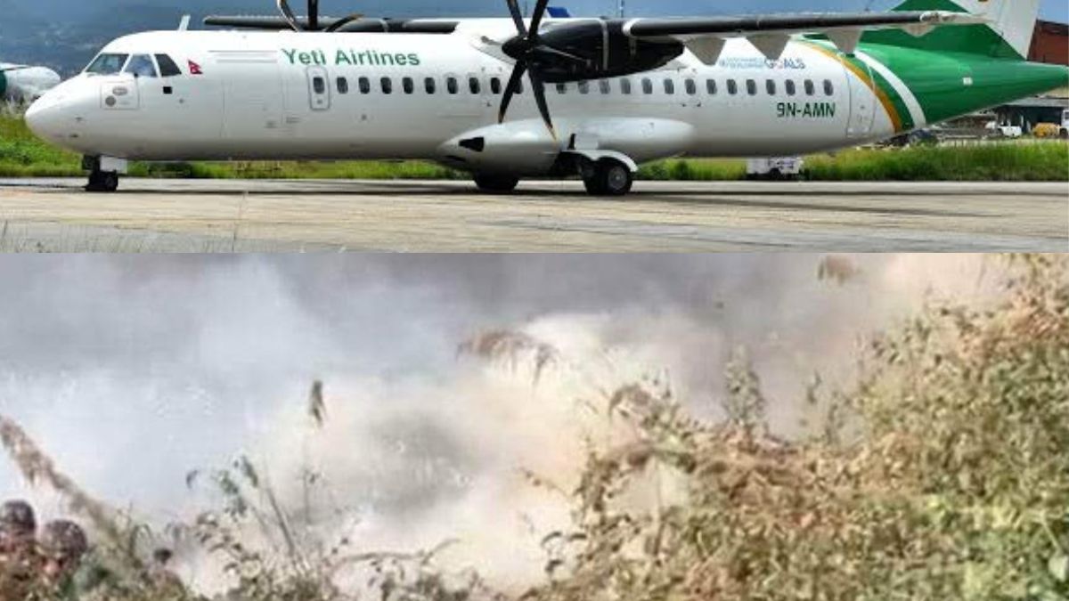 यति एयरलाइन्सको जहाज  पोखरामा  दुर्घटना, २० जना भन्दा वढीको ज्यान गयो