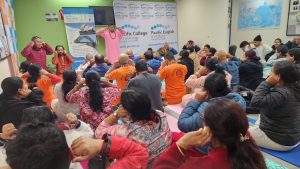 सिड्‍नीमा ध्यान, योग र प्रेरणा शिविर सम्पन्न