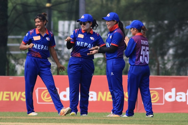 महिला टि २० विश्वकप एसिया छनोट : नेपाल र यूएईबीचको खेल वर्षाका कारण रद्द