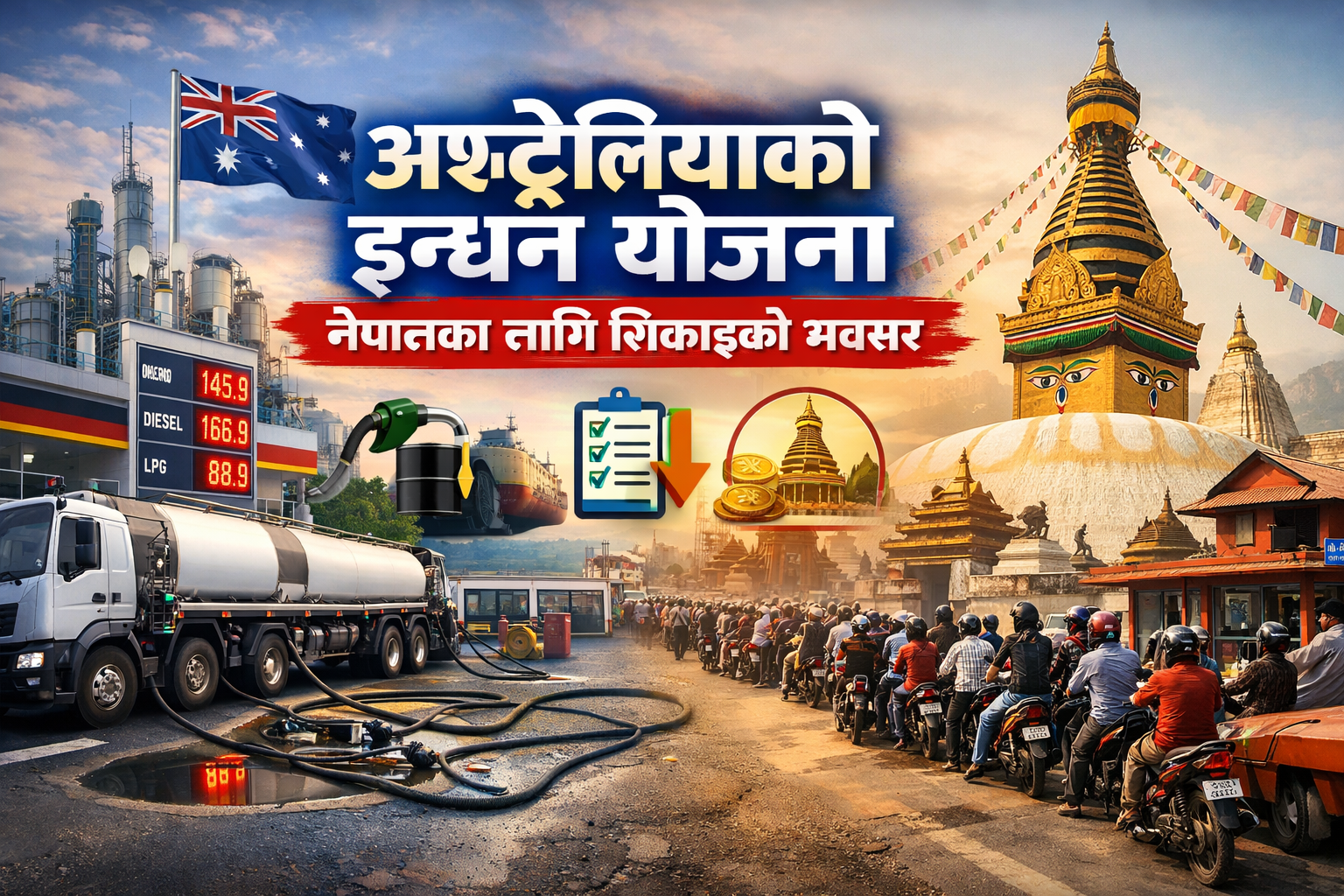 अस्ट्रेलियामा इन्धन आपूर्ति दबाब, सरकारद्वारा आपतकालीन योजना सक्रिय
