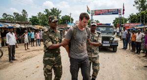 गैरकानूनी रूपमा नेपाल पस्न खोज्ने भूतपूर्व अमेरिकी नौसैनिक भारत-नेपाल सीमाबाट पक्राउ