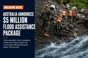 Australia announces $5 million assistance package for Nepal flood victims